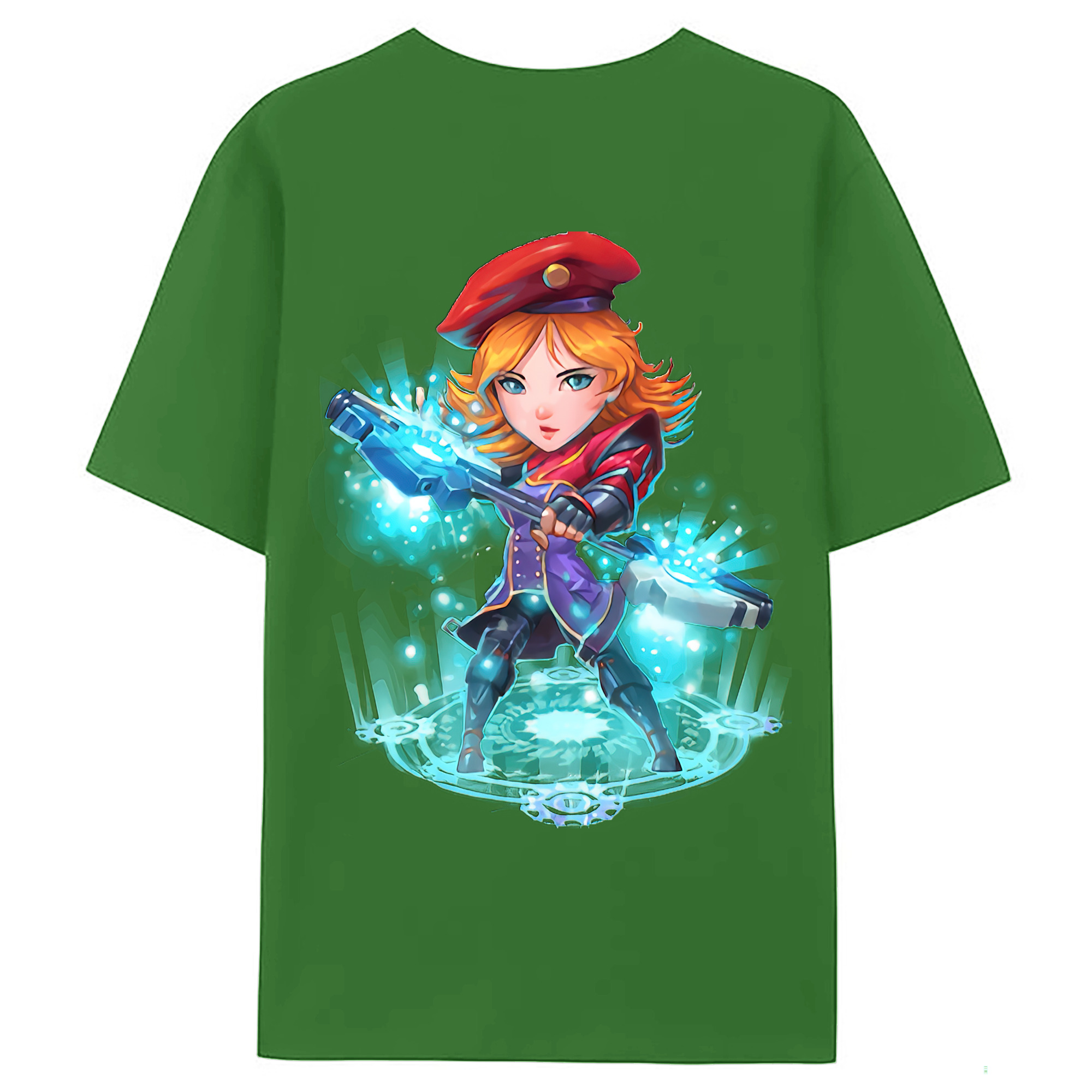（画像用） リーグ・オブ・レジェンド League of Legends LOL レディース半袖Tシャツ(バックプリント)